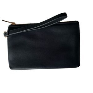 Black wristlet Gold Tone Hardware Mini Bag Travel Vavaction Purse Phone Holder